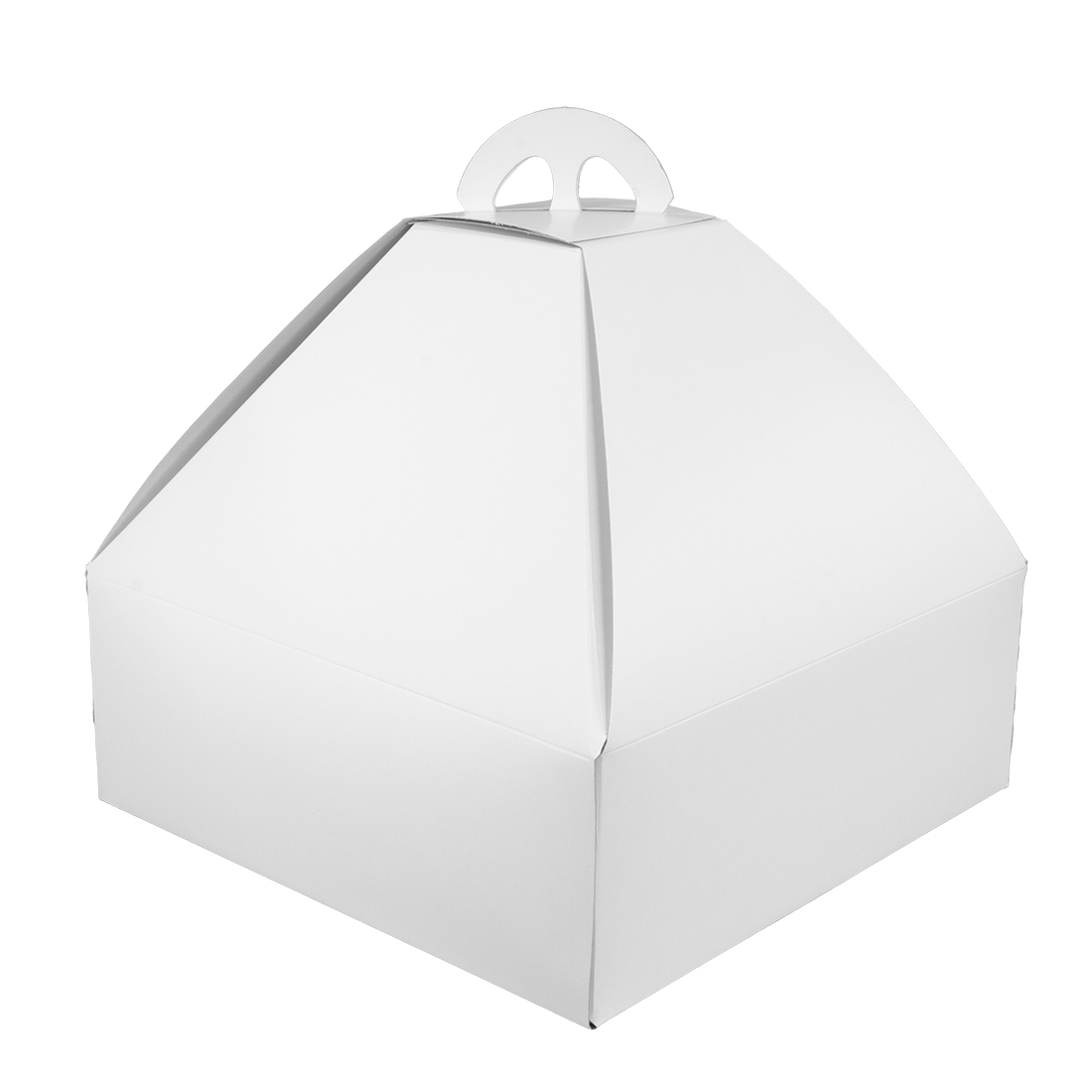 Caja para Mona nº3 de cartón blanca 320x320 h300 mm (1 u.)