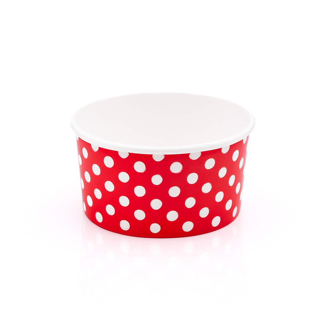 Tarrina de helado de papel y polietileno ø75 h49 mm 120 ml (1000 u.)
