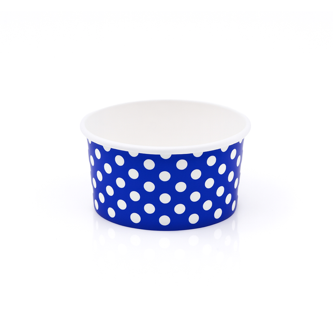 Tarrina de helado de papel y polietileno ø72 h40 mm 80 ml (1000 u.)