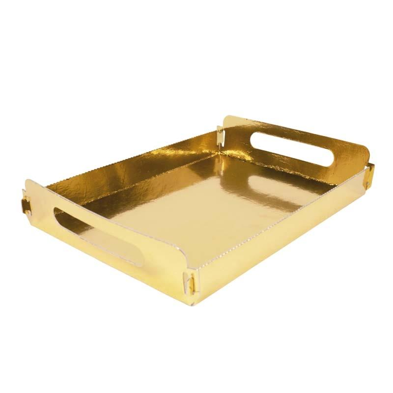 Bandeja Asa Metal Oro · ref CR2