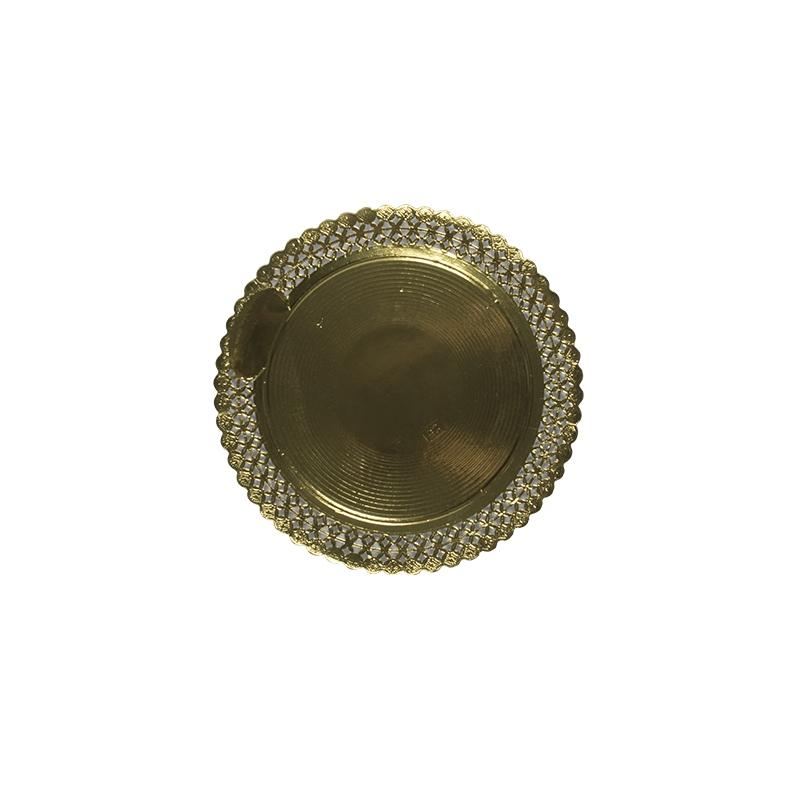 Plato Zeus Oro con Reserva 28 cm