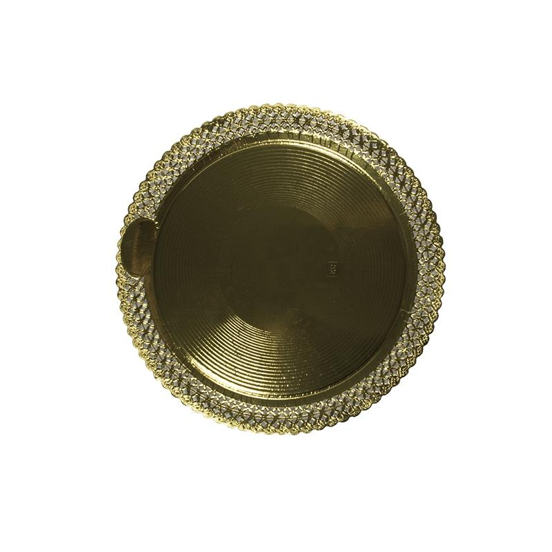 Plato Zeus Oro con Reserva 35 cm