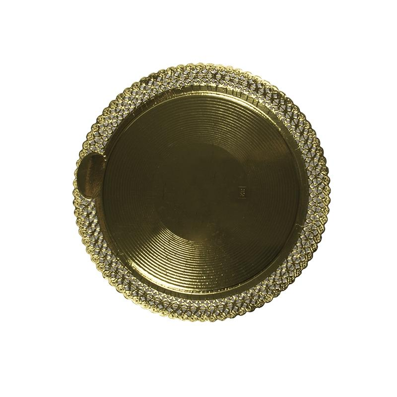 Plato Zeus Oro con Reserva 38 cm