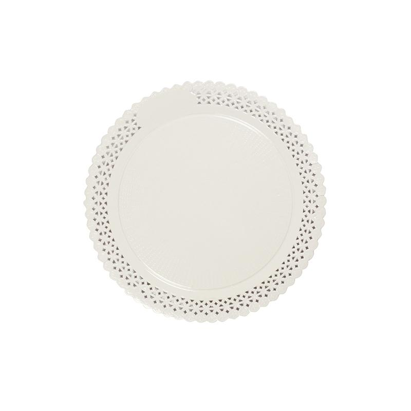 Plato Zeus Blanco Con Reserva 30 cm