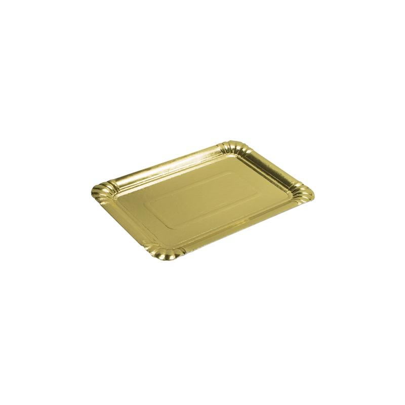 Bandejas Oro 10x16 cm