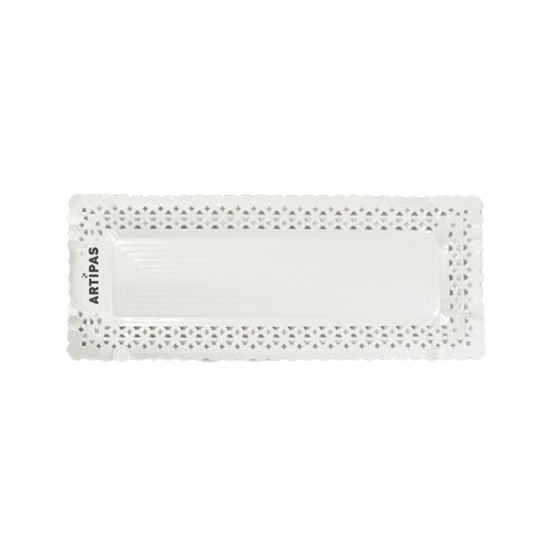 Blondas con reserva laminadas de opalina 52x18 cm (100 u.)