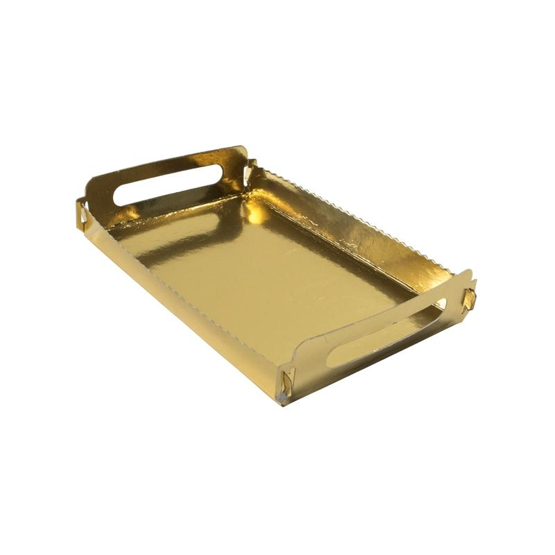 Bandeja Asa Metal Oro · ref CR1