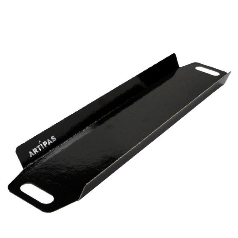 Bandeja Asa Metal Negro Laminada · ref CB3NGL