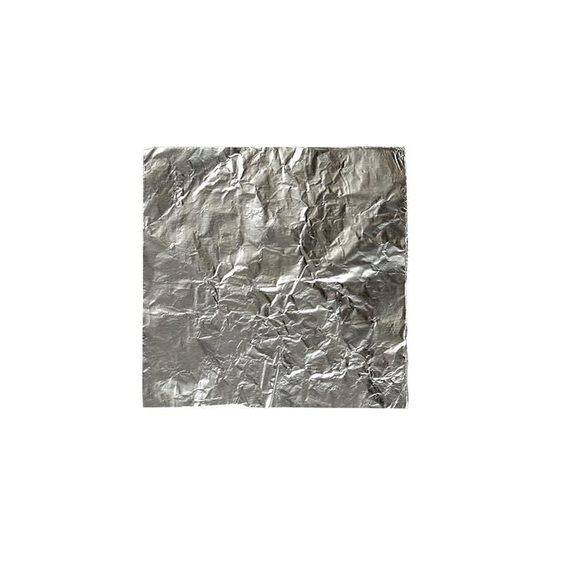 Formato Aluminio Seda Plata 10x10 cm
