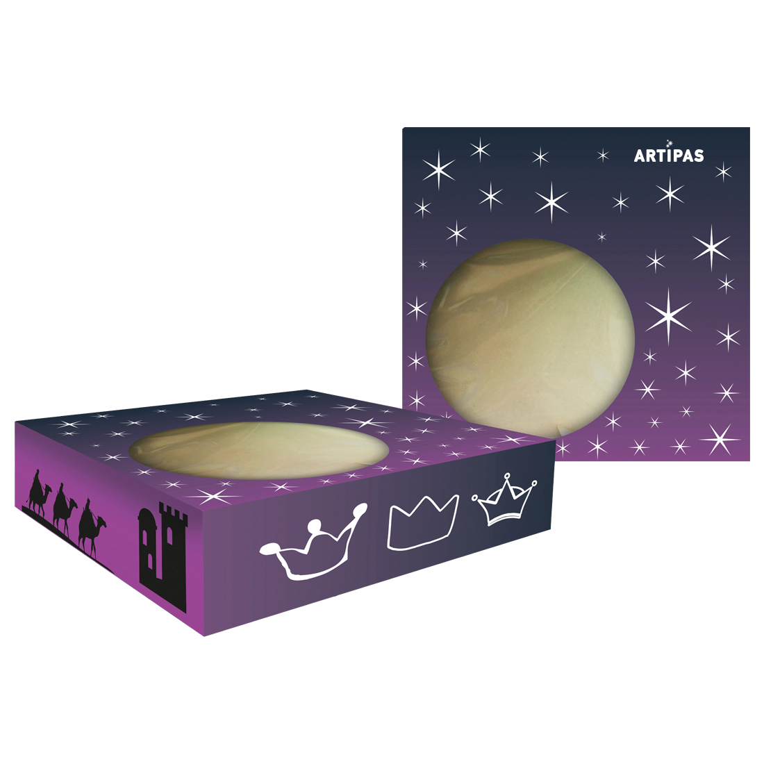Caja Roscón Laminada · ref CJR26L