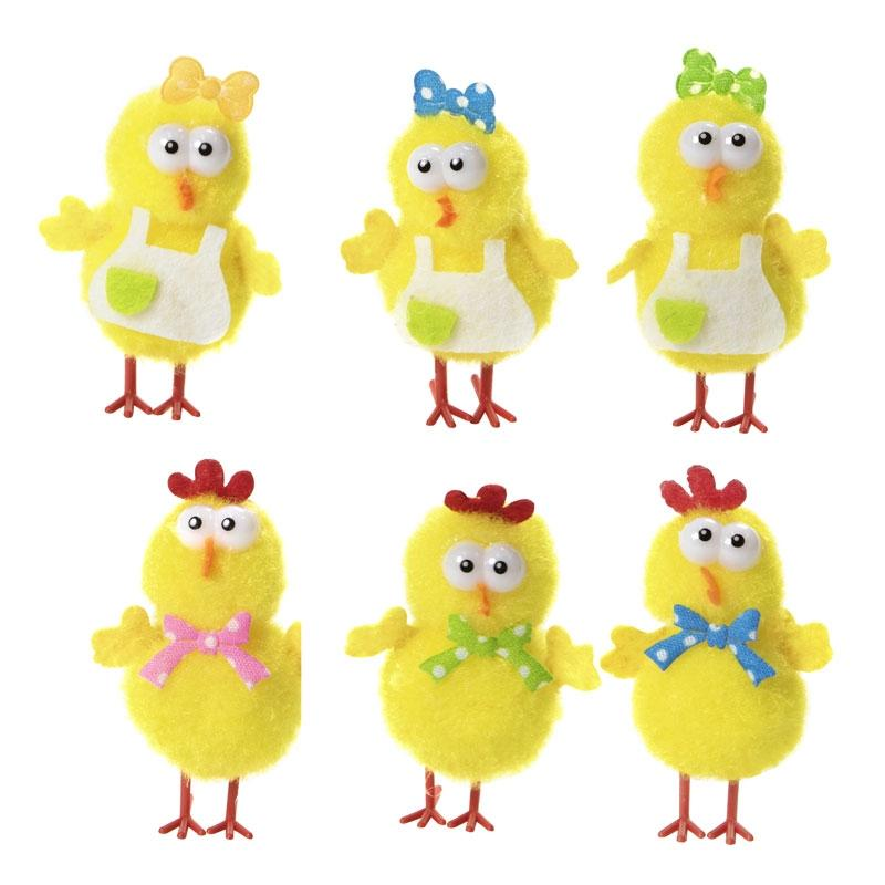 Pollito de Lana Delantal/Lazo