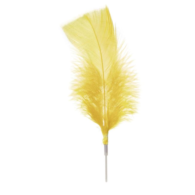 Plumas Grandes Amarillas