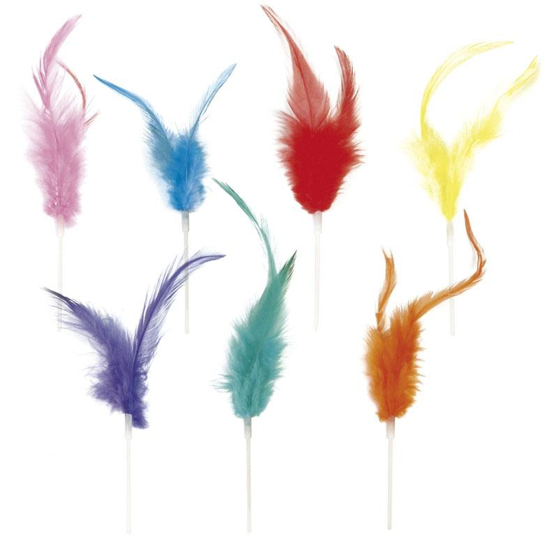 Plumas de Colores Pequeñas