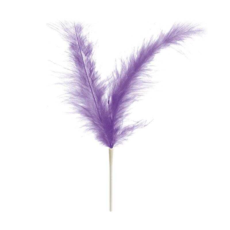 Plumas Dobles Lilas