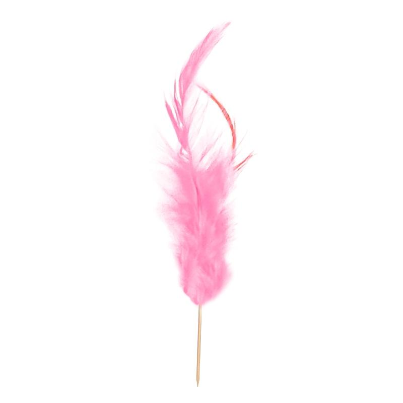 Plumas Pequeñas Pick de madera Rosa