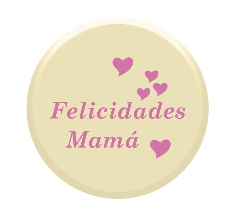 Placa Felicidades Mamá