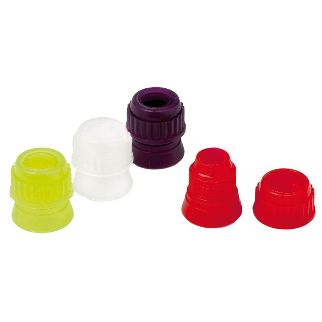 Adaptador de manga para boquilla de colores de polipropileno ø13/25 h30 mm (4 u.)