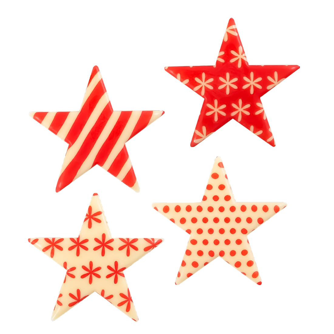 Surtido Estrellas Choc. Blanco