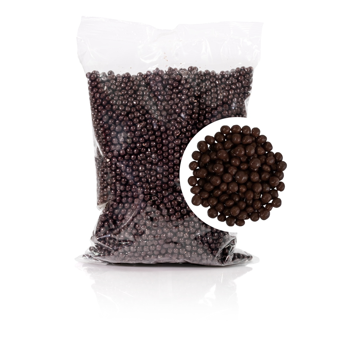 Esferas Choc. Negro Crujiente