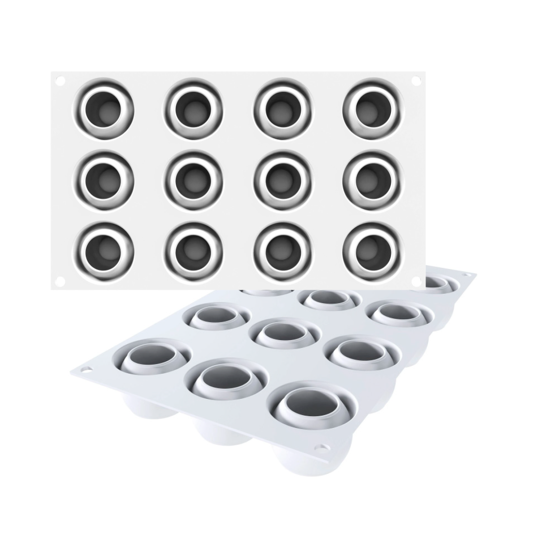 Secret Silicone Mould 40 n.12 Ø45 H 36 MM