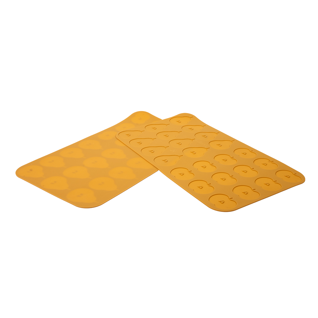 Silicone mould Mela & Pera N.12 Pear 80X56 & N.12 Apple 60X51 H 2 MM