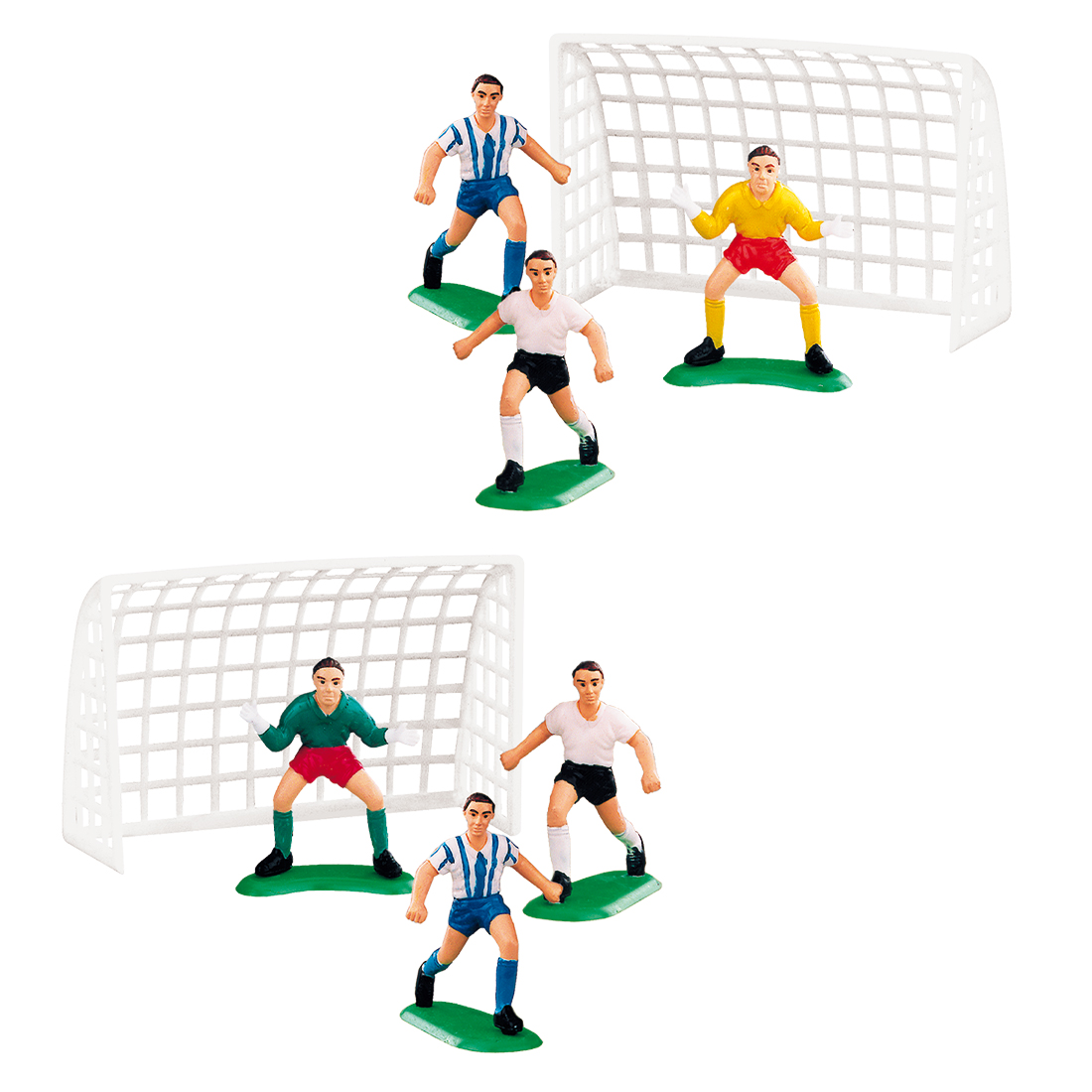 Decoración de Plástico Futbolistas 3 9920+6062 · ref N0559AR