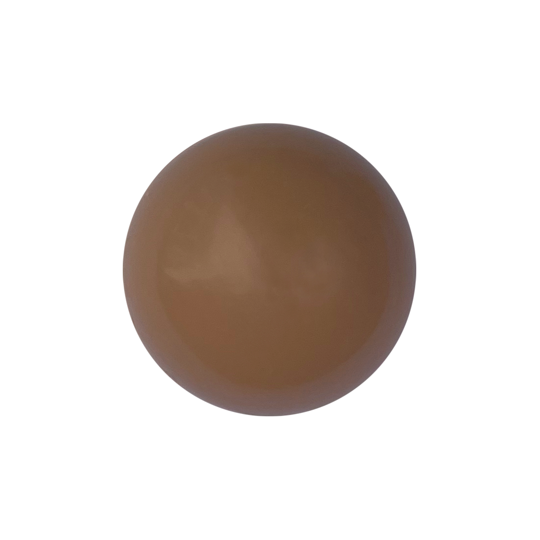 Esfera de chocolate blanco con sabor caramelo ø 28 mm (35 u.)