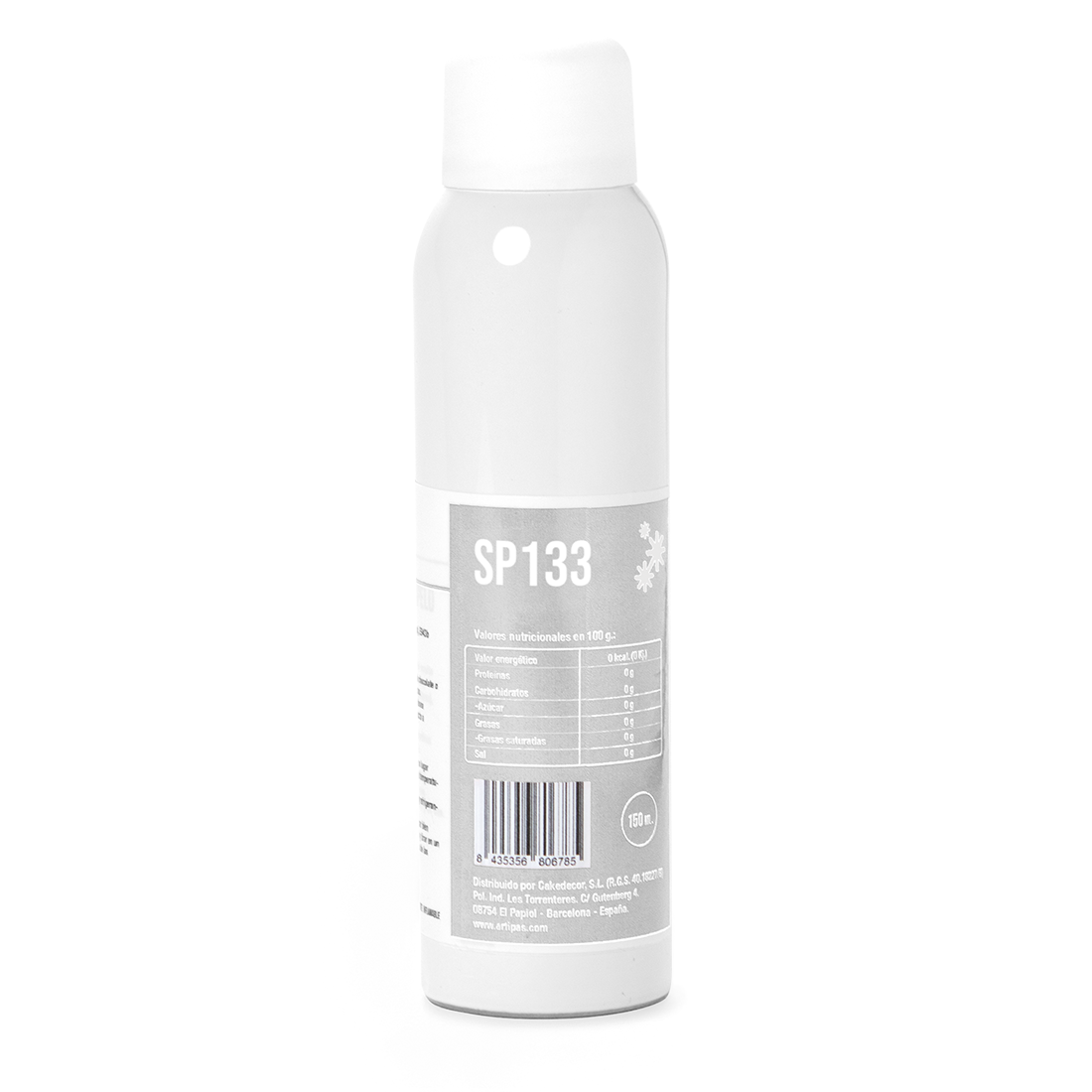 Colorante espray metalizado plata - base aceite (150 ml)