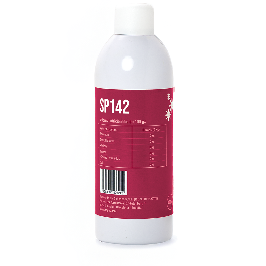 Colorante espray metalizado rubí - base aceite (400 ml)