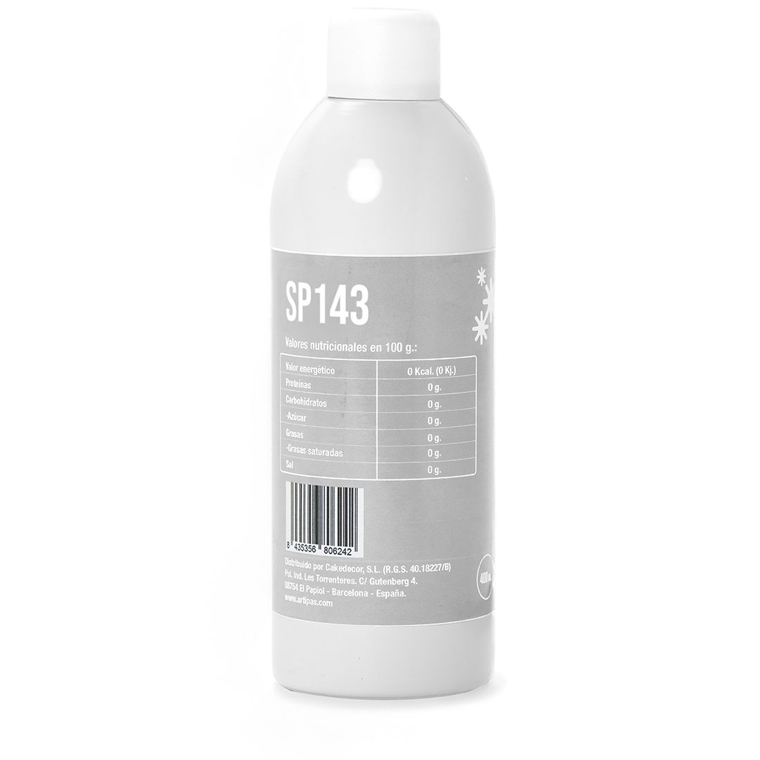 Colorante espray metalizado plata - base aceite (400 ml)