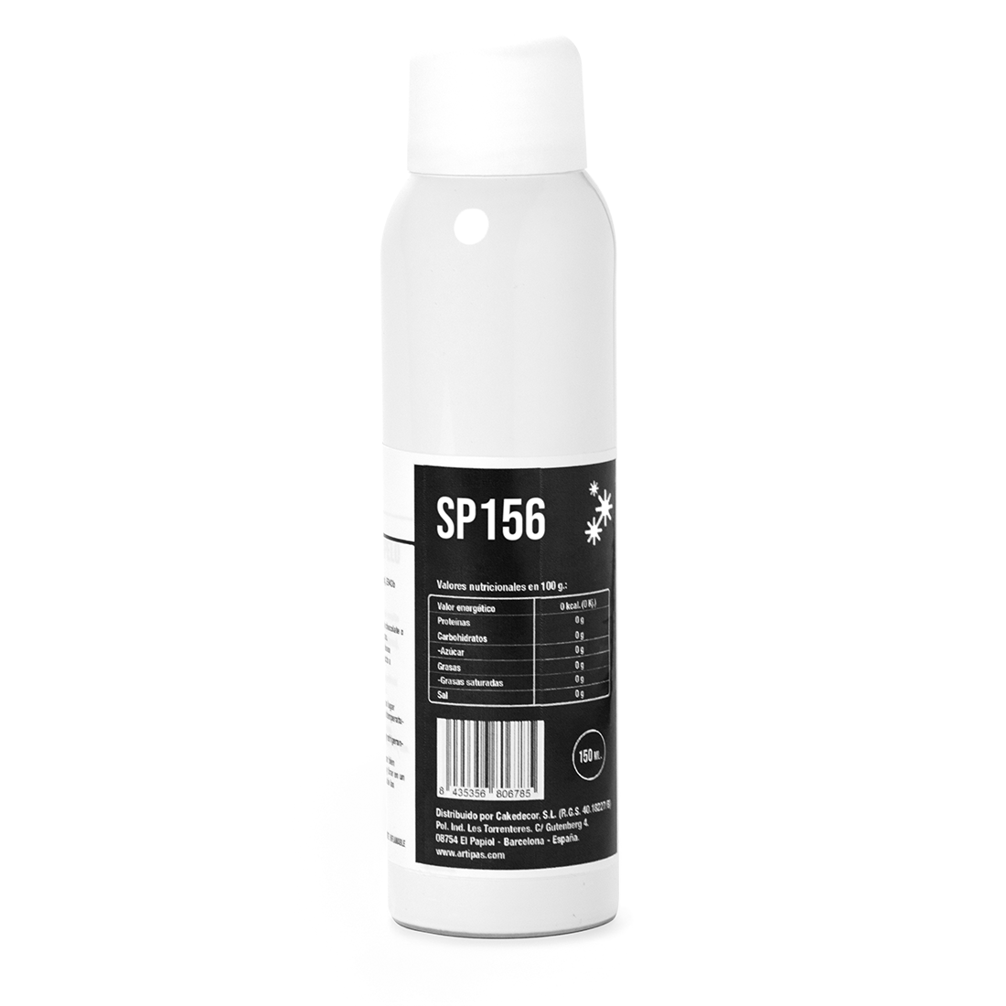 Colorante espray mate efecto seda negro - base aceite (150 ml)