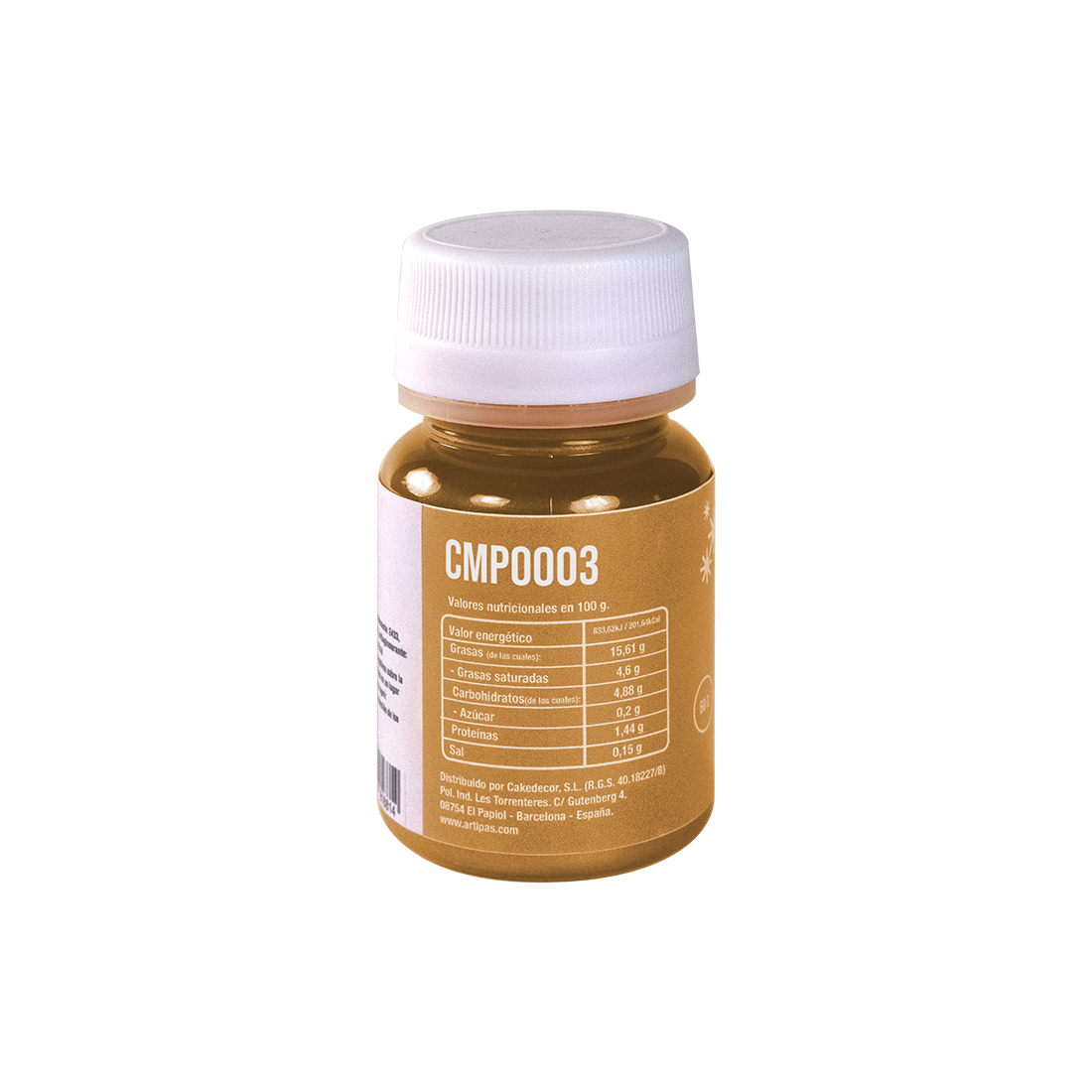 Pintura glamour efecto metalizado/perlado cobre (25 ml)
