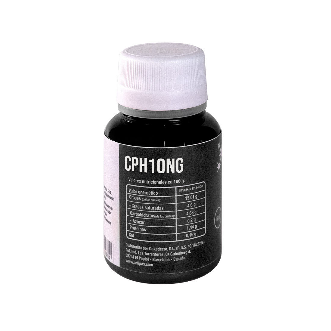 Colorante en polvo hidrosoluble negro (10 g)