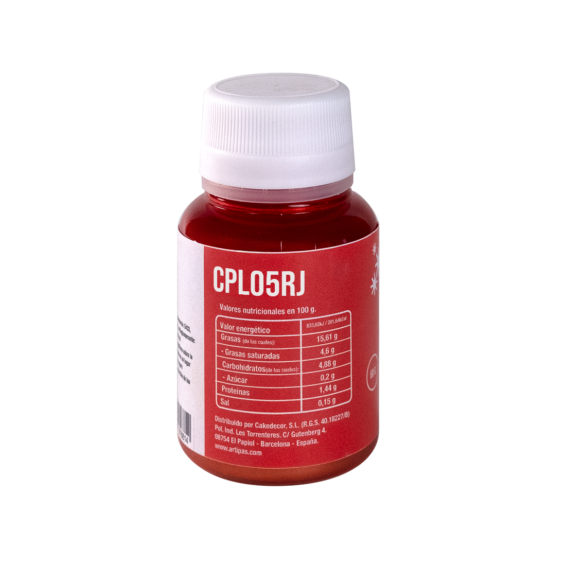 Colorante en polvo liposoluble rojo (5 g)