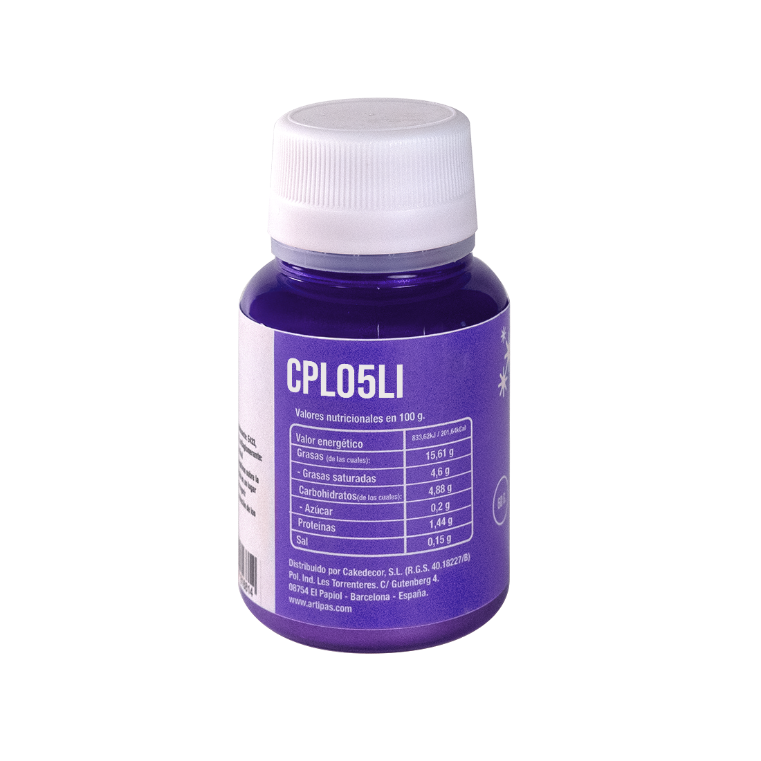 Colorante en polvo liposoluble lila (5 g)