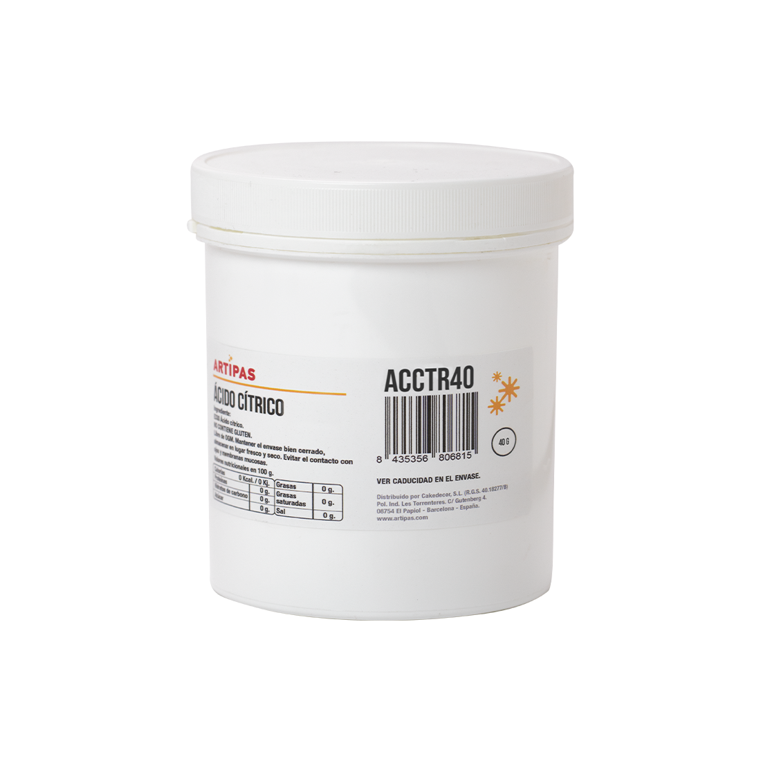 Ácido cítrico (40 g)