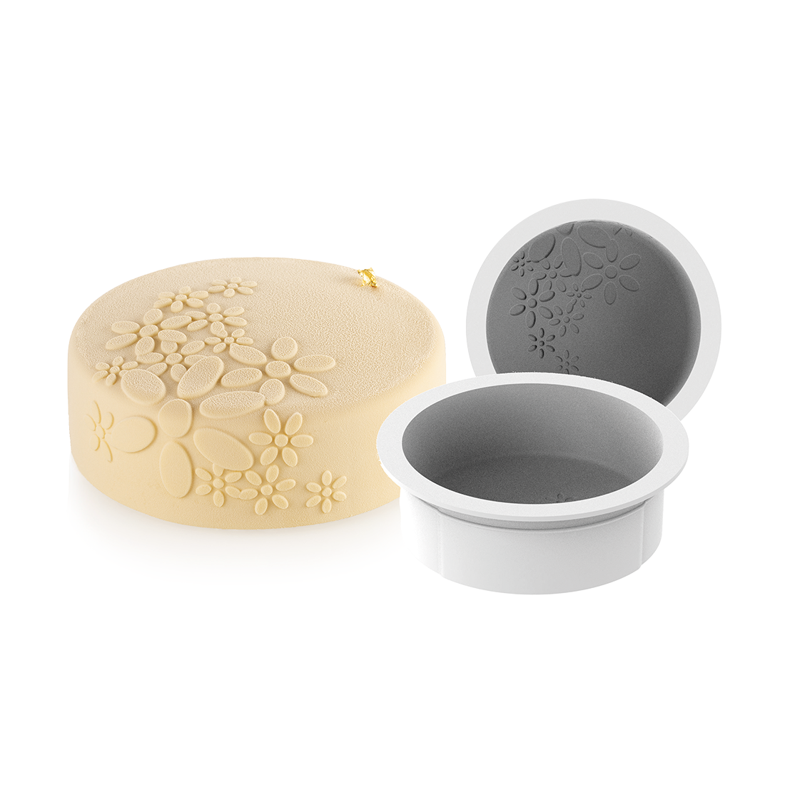 Molde Antea de silicona Ø160 h60 mm 1100 ml (1 u.)