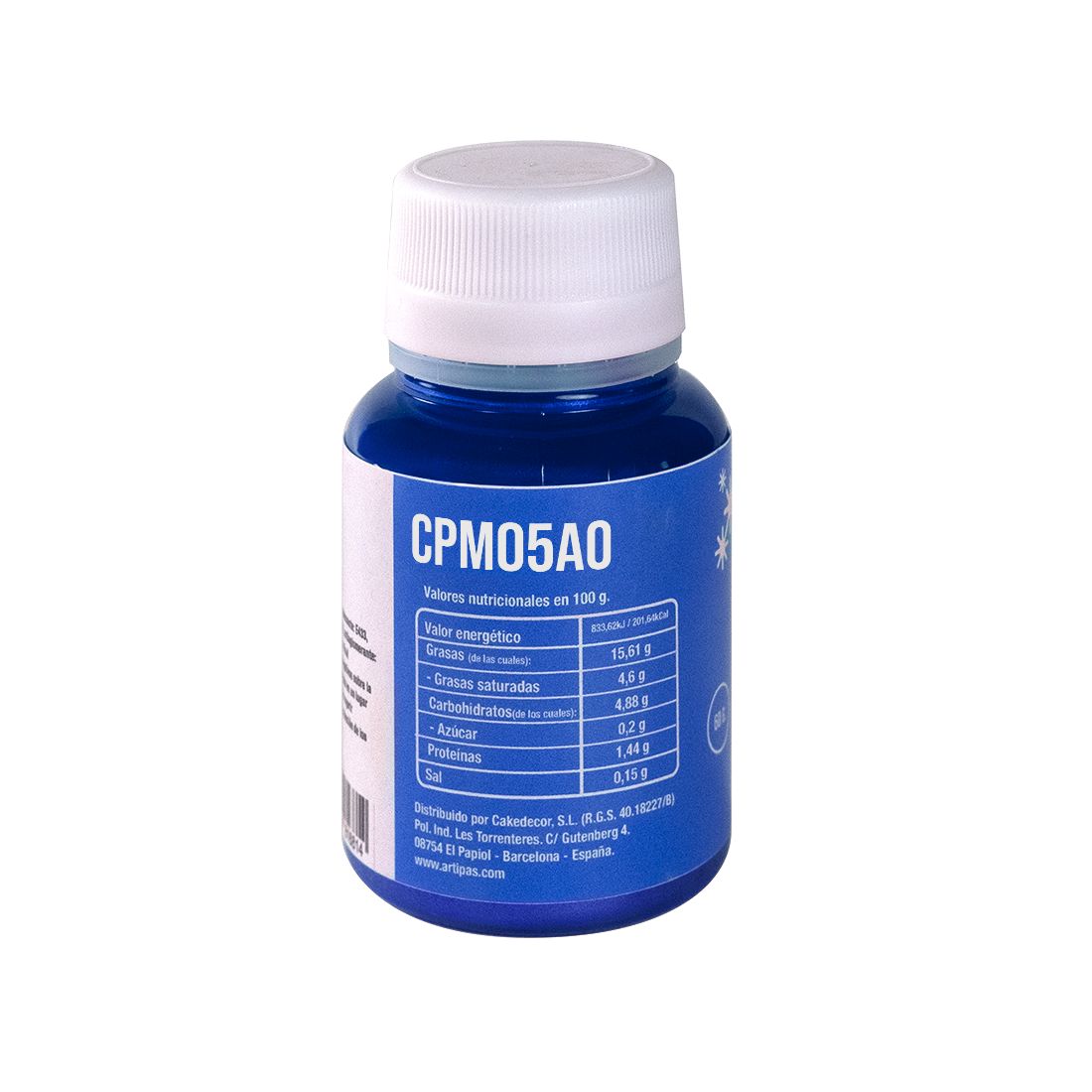Colorante en polvo metalizado azul oscuro (5 g)