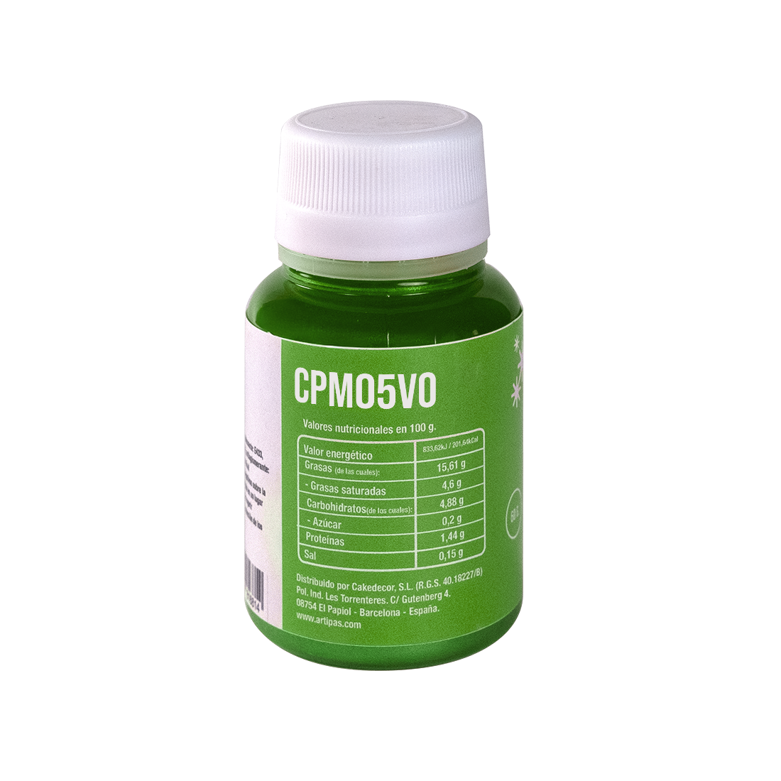 Colorante en polvo metalizado verde oscuro (5 g)