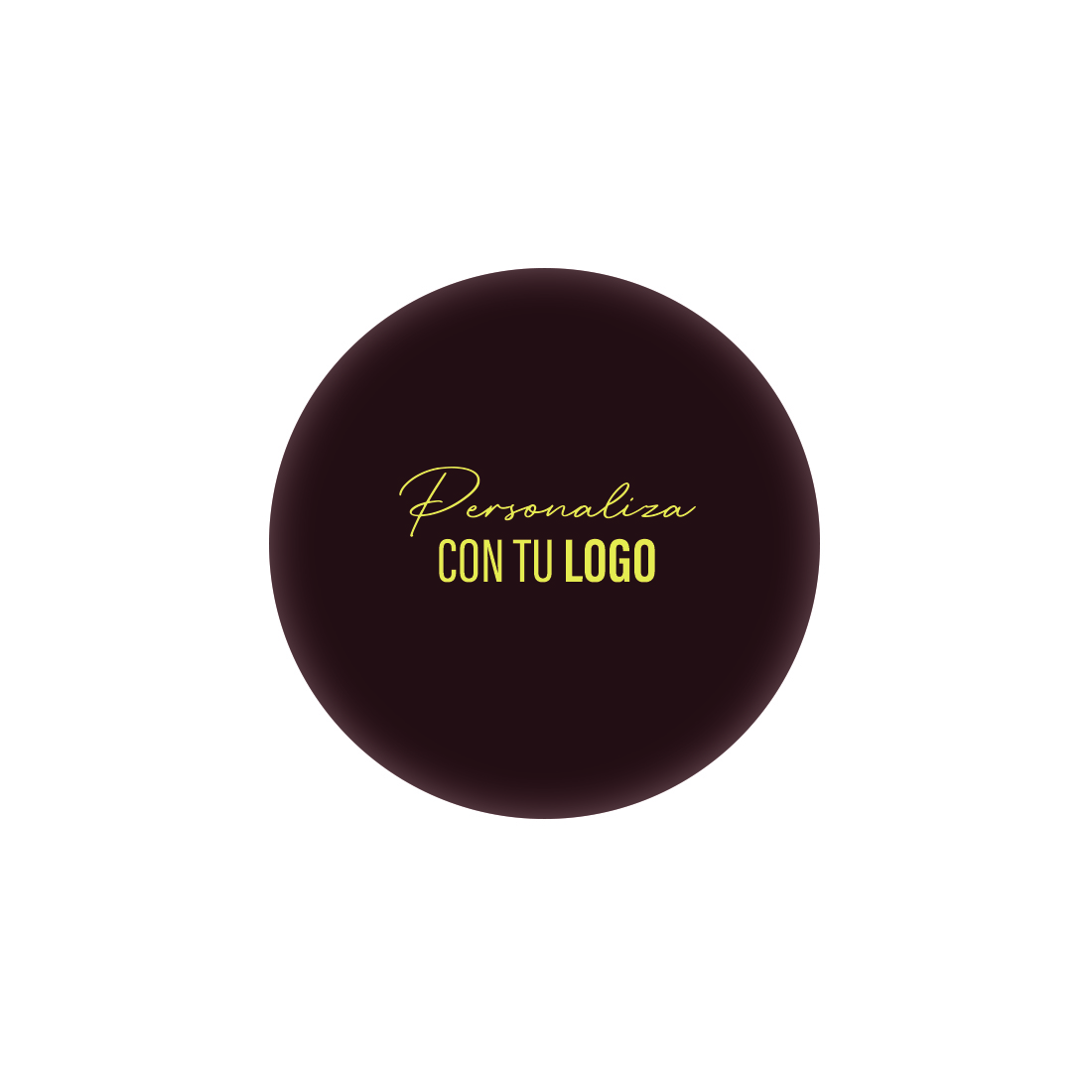 Placa personalizada de chocolate circular ø40 mm (240 u.)