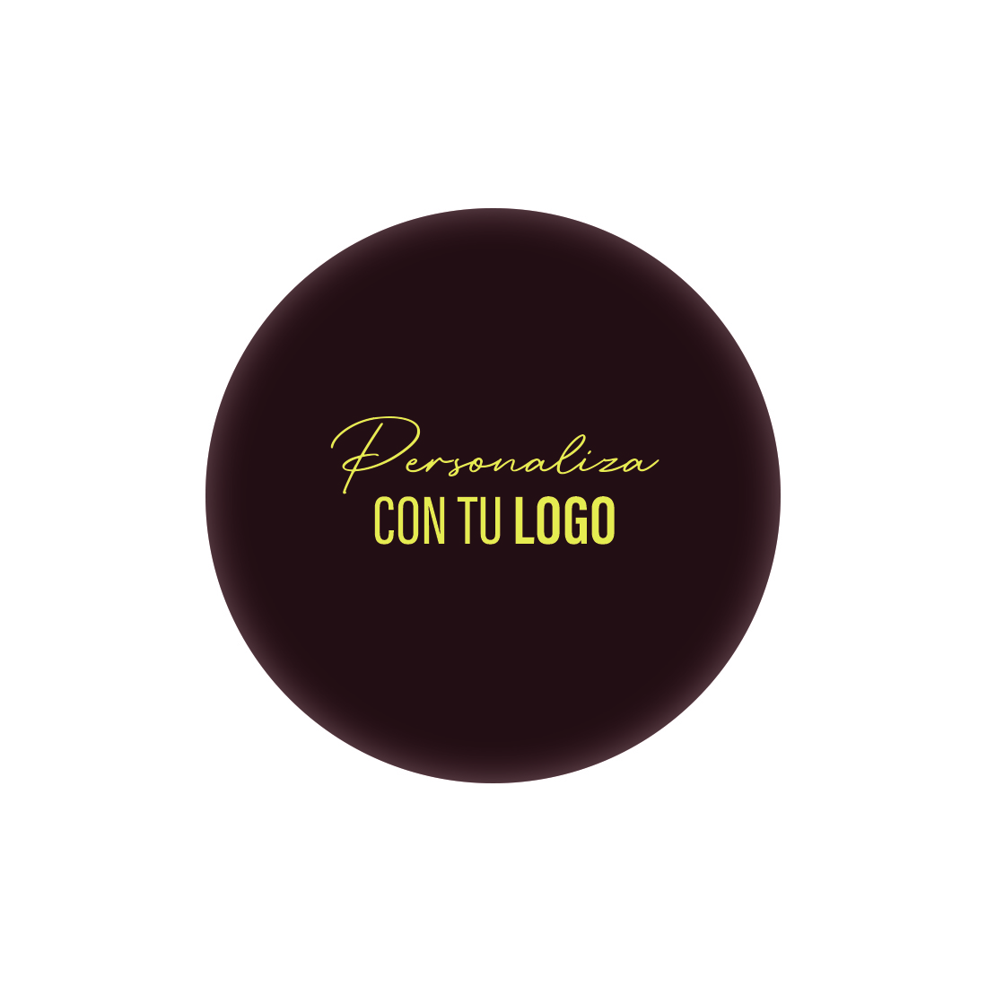Placa personalizada de chocolate circular ø50 mm (240 u.)