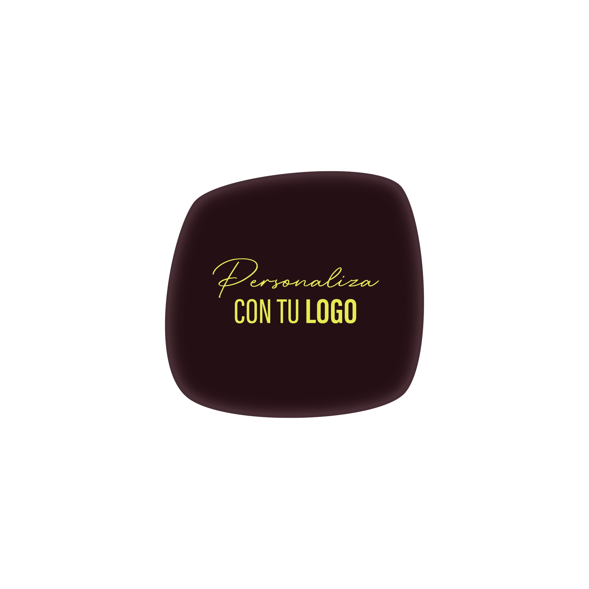 Placa personalizada de chocolate 30x30 mm (240 u.)