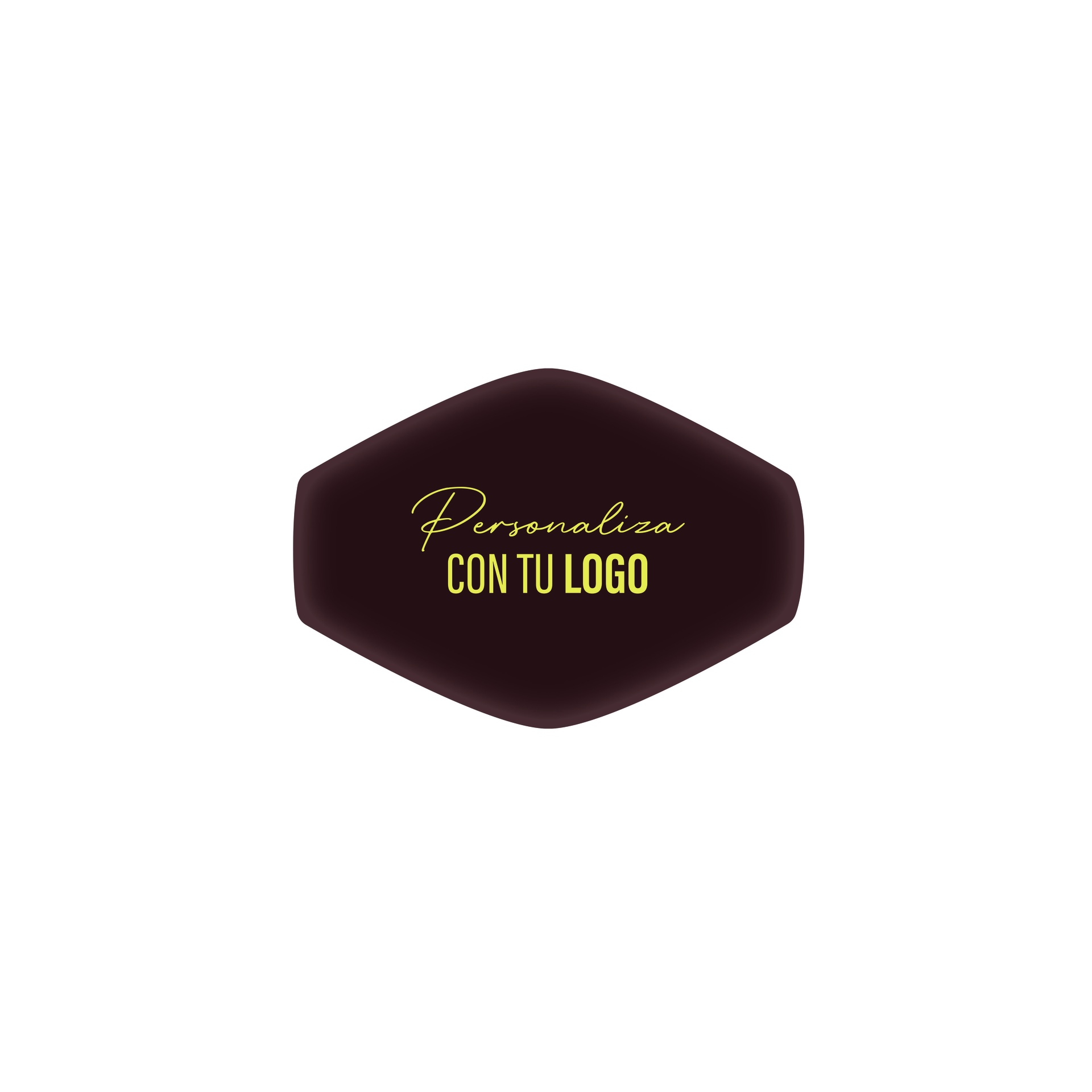 Placa personalizada de chocolate 35x25 mm (240 u.)