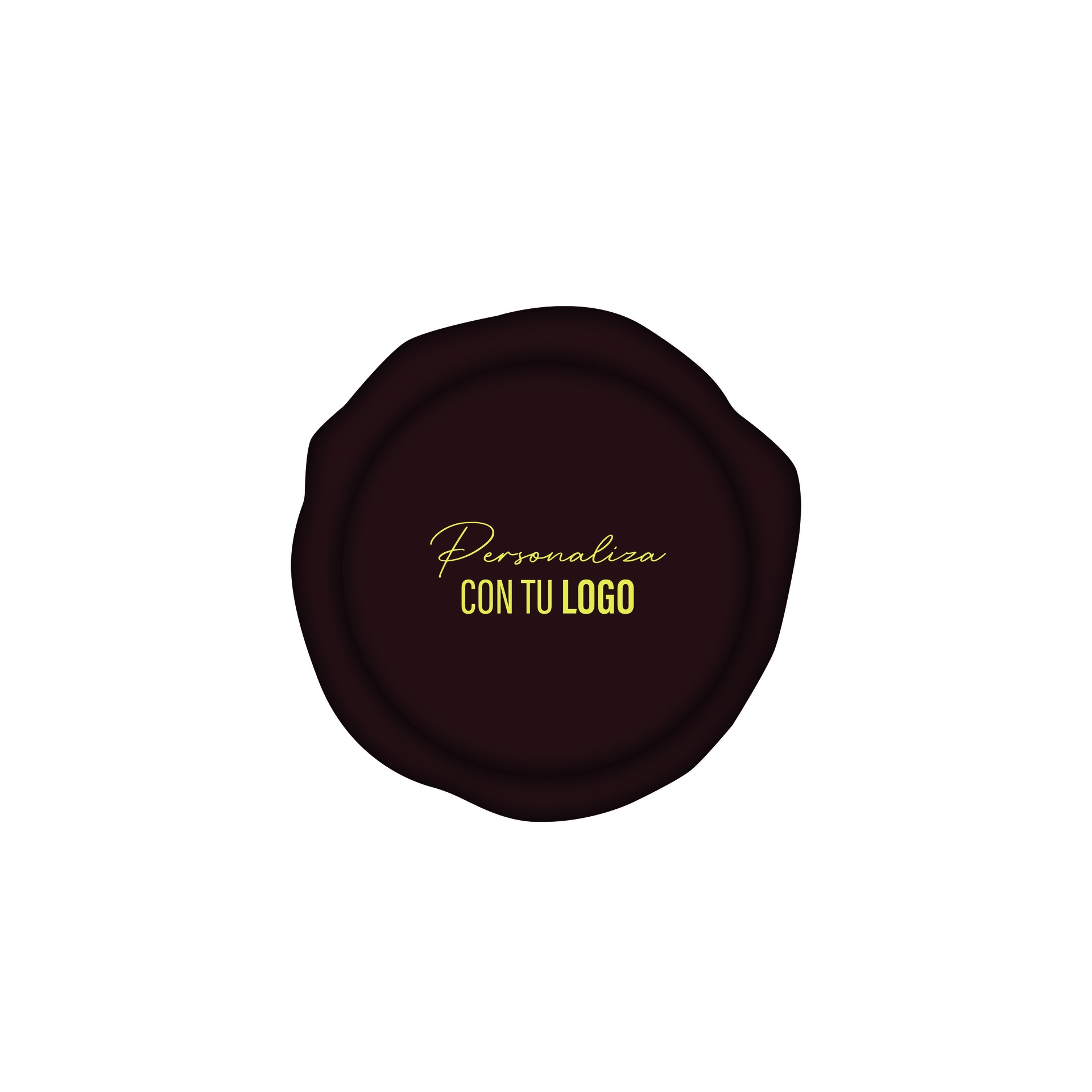 Placa personalizada de chocolate ø30 mm (240 u.)