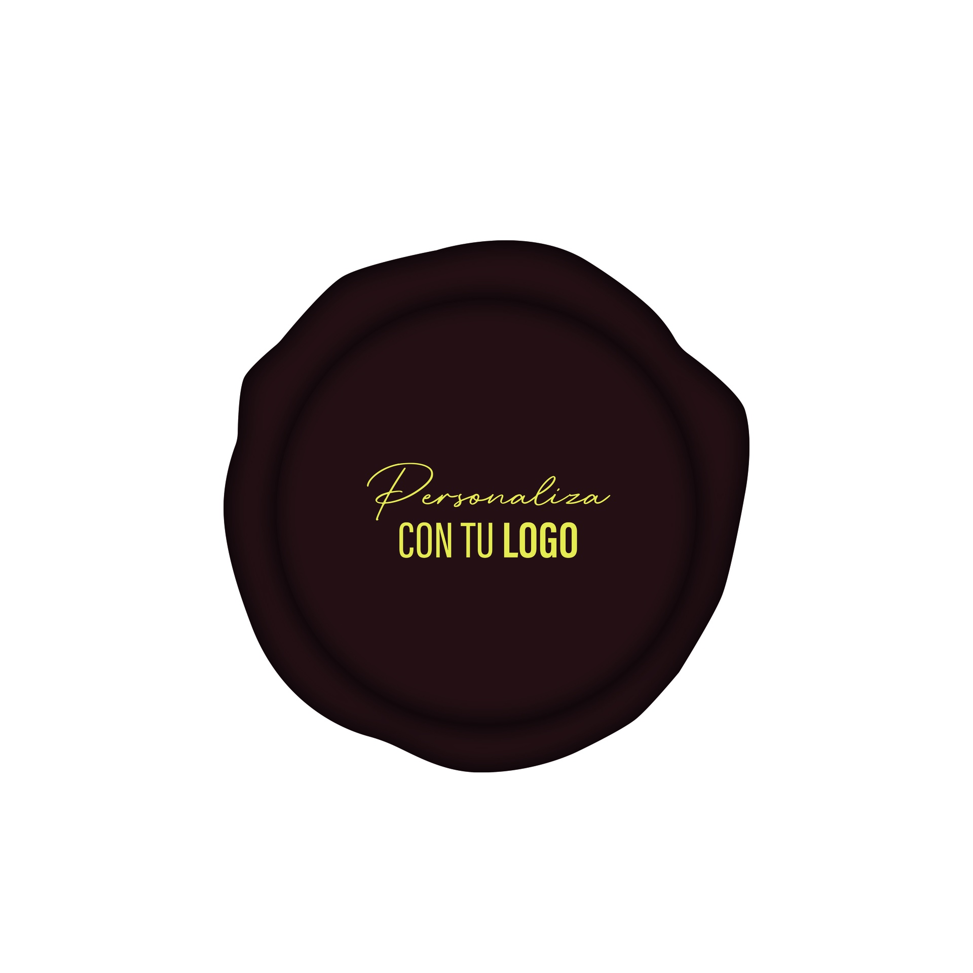 Placa personalizada de chocolate ø37 mm (240 u.)