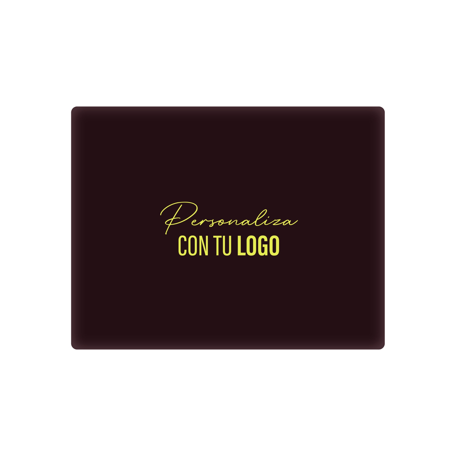 Placa personalizada de chocolate rectangular 35x45 mm (288 u.)