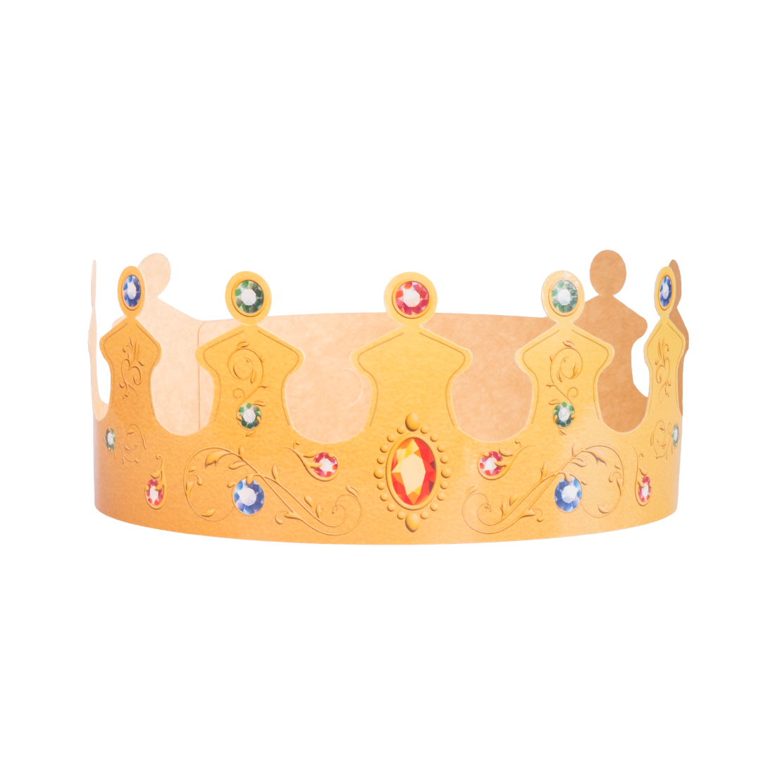 Corona Grabada Flor De Lis · ref CHL19