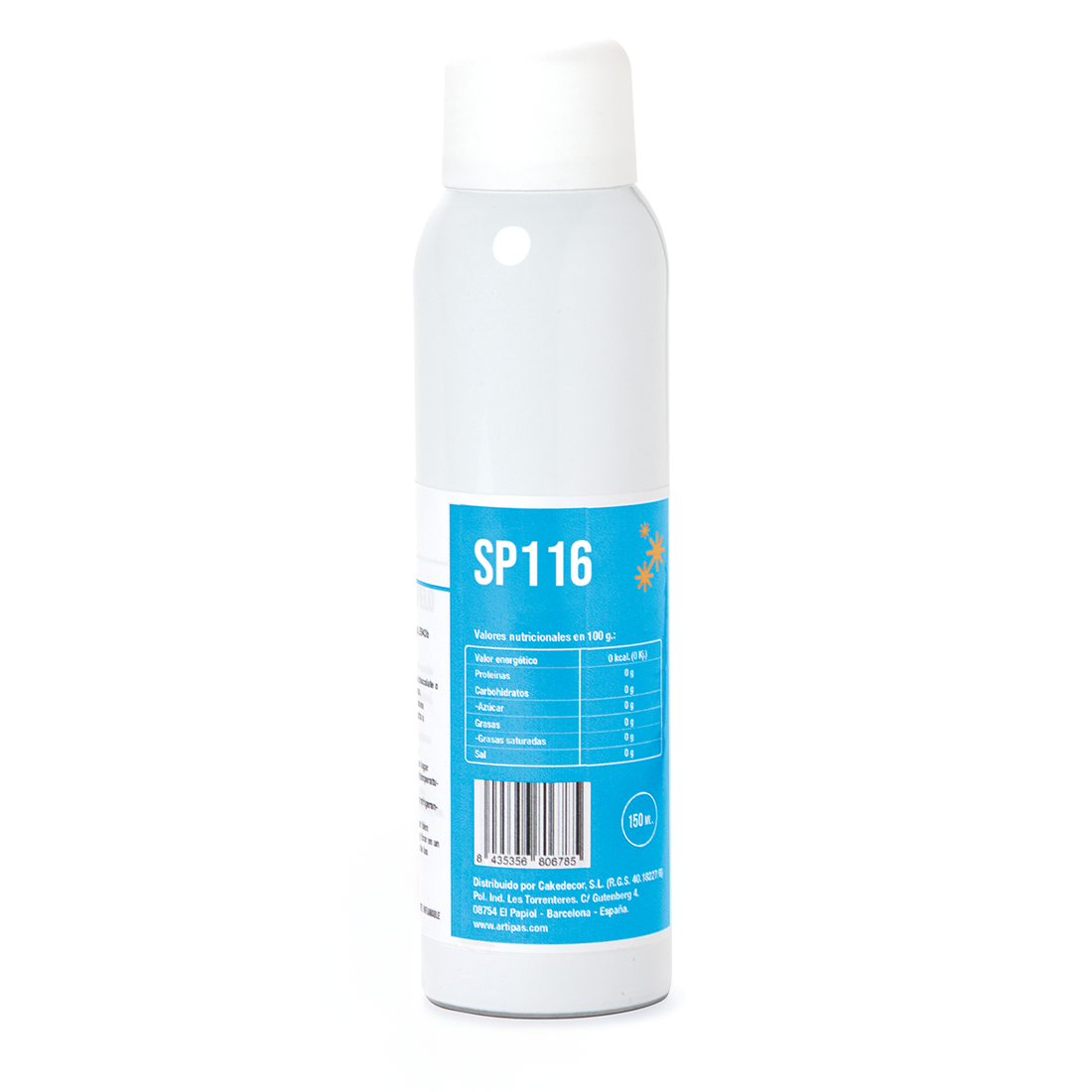 Colorante espray perlado azul claro - base alcohol (150 ml) · Artipas