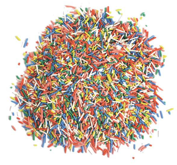 Fideo Pastillaje Color Surtido Bolsa 1 Kg