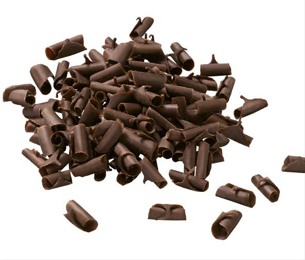 Viruta Chocolate Negro Rizos Caja 1 Kg